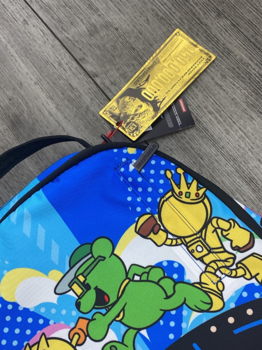 Title: Authentic Sprayground Pac-Man Limited Edition Backpack Description: Auth - Picture 2 of 5
